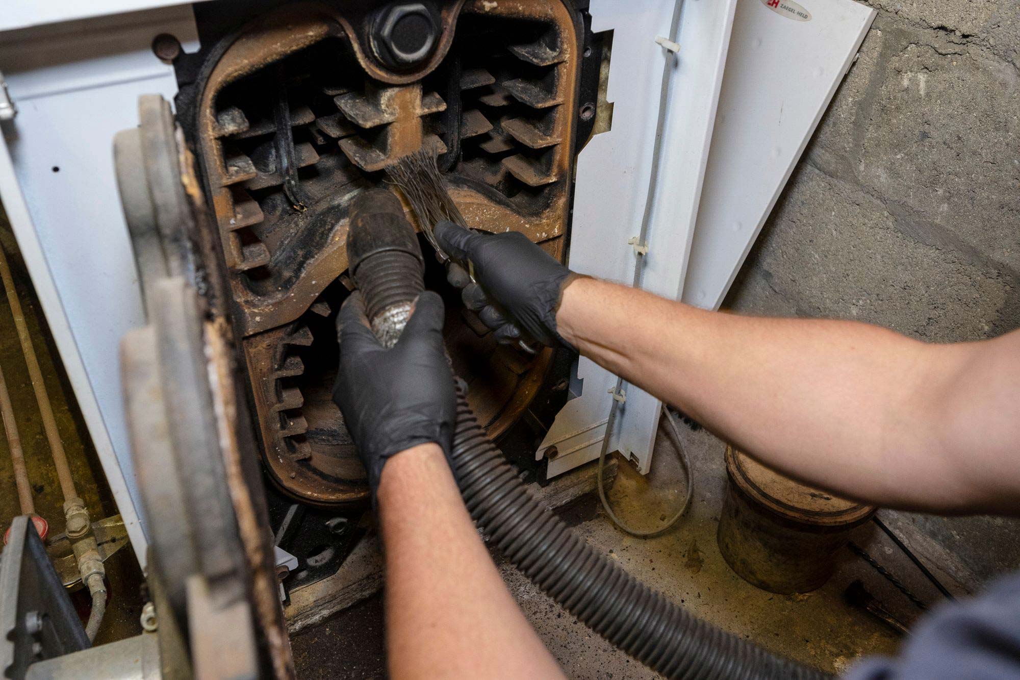 Entretien d'une chaudière gaz